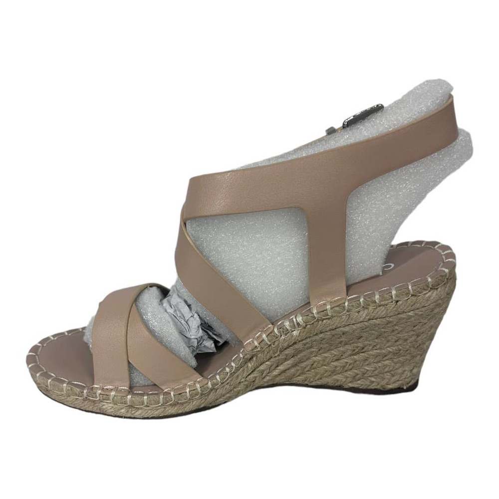 Charles by Charles David, Nude Norway Wedges, Woman's Size 8 1/2 - Picture 5 of 7